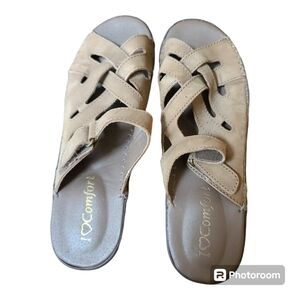I love comfort Maryelle Tan Sandals,size 8 1/2